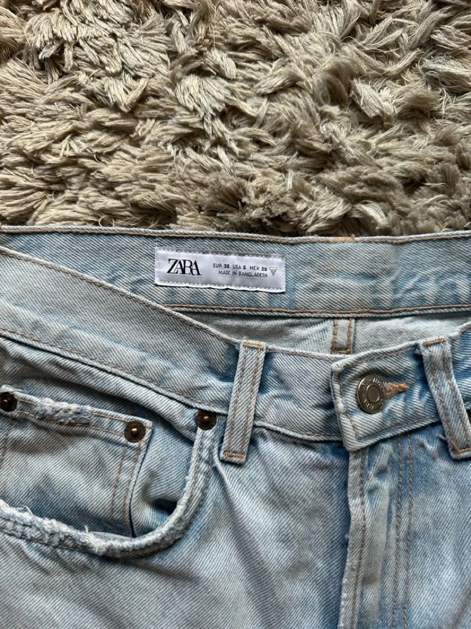 Calça jeans reta Zara - Foto 2