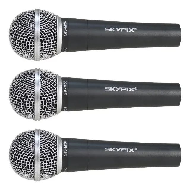 my MICROFONE KIT C 3 SKYPIX SKM58 COM MALETA - Microfones e
