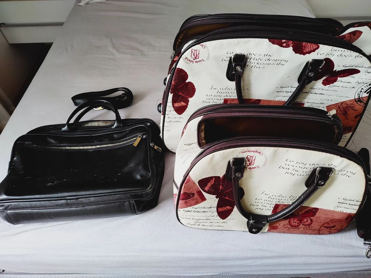 Malas de viagem e pasta para notebook 