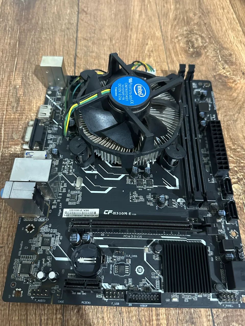 KIT PLACA MAE H310M-E + PROCESSADOR INTEL i3 9100f - Foto 2