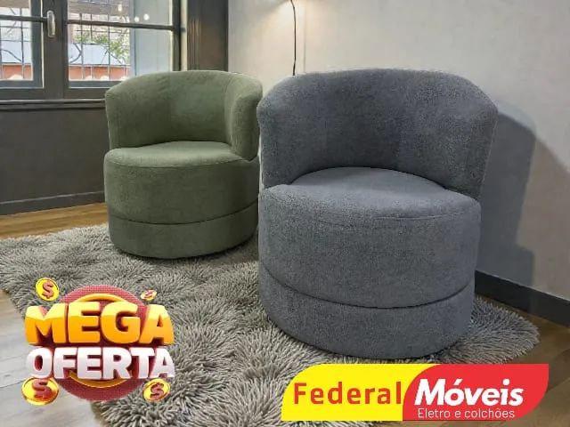 Poltrona Giratória - Mega Oferta!