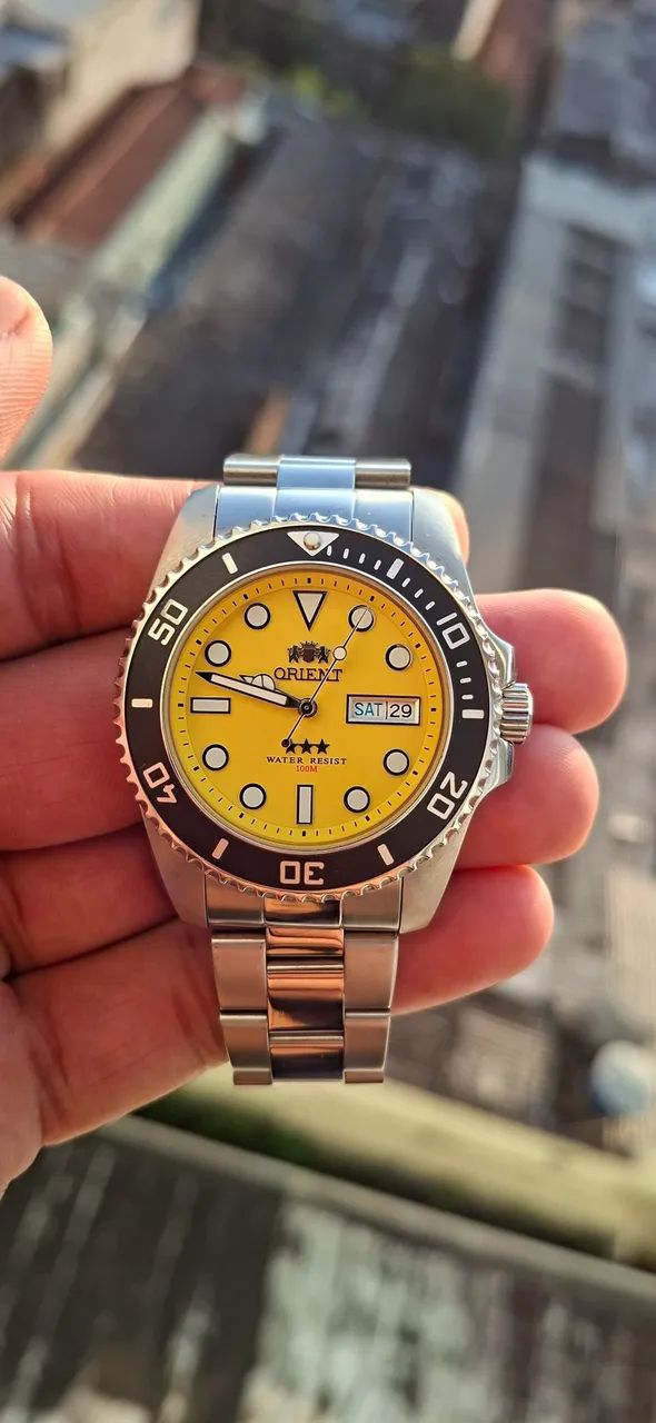 Relógio orient original vendo olx pay mais entrega para todo Brasil faço envio  - Foto 3