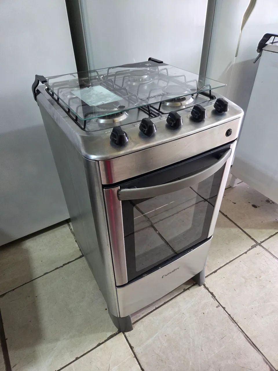 Fogao esmaltec 4 bocas inox 