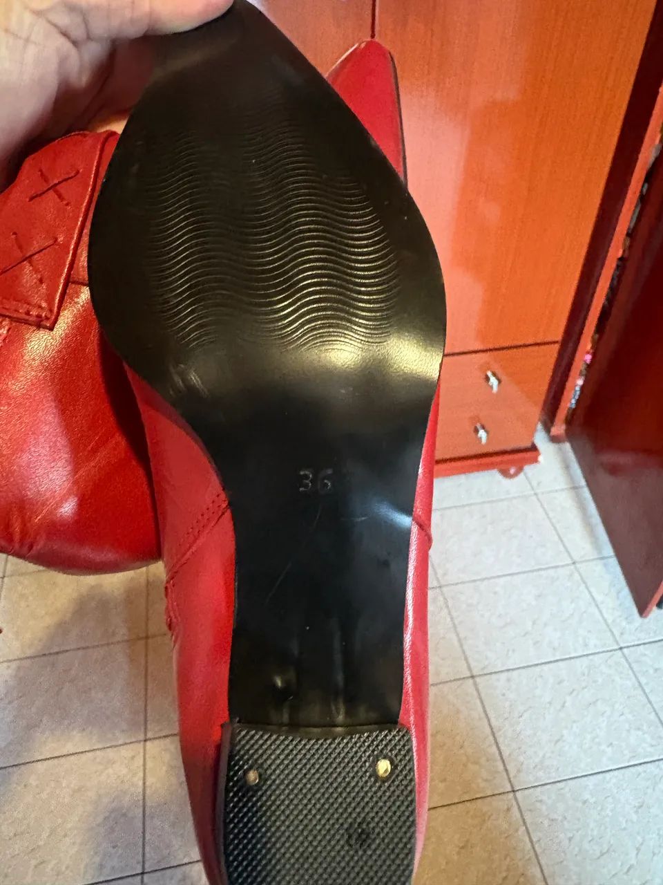 Bota em couro  - Foto 4