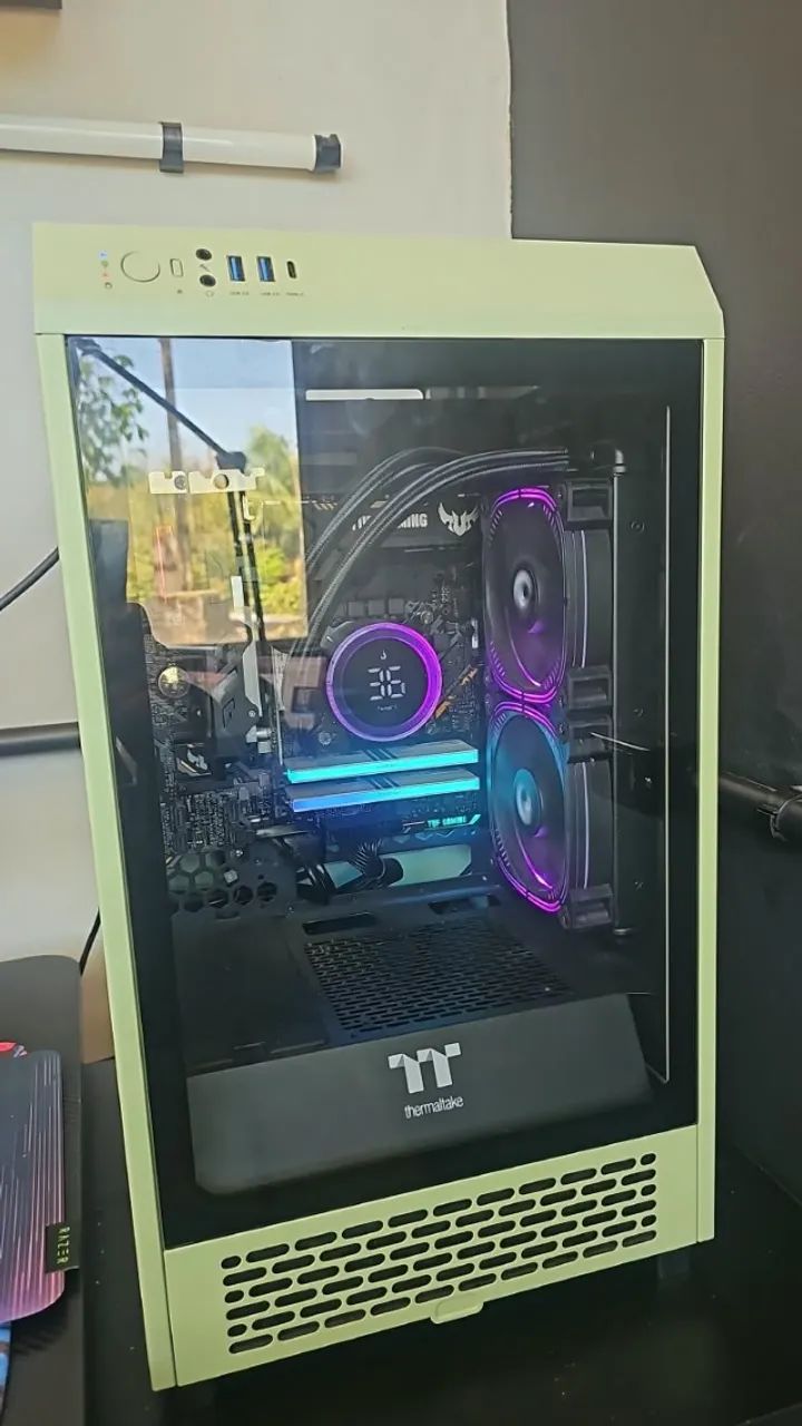GABINETE PC THE TOWER 200 THERMALTAKE - Foto 2