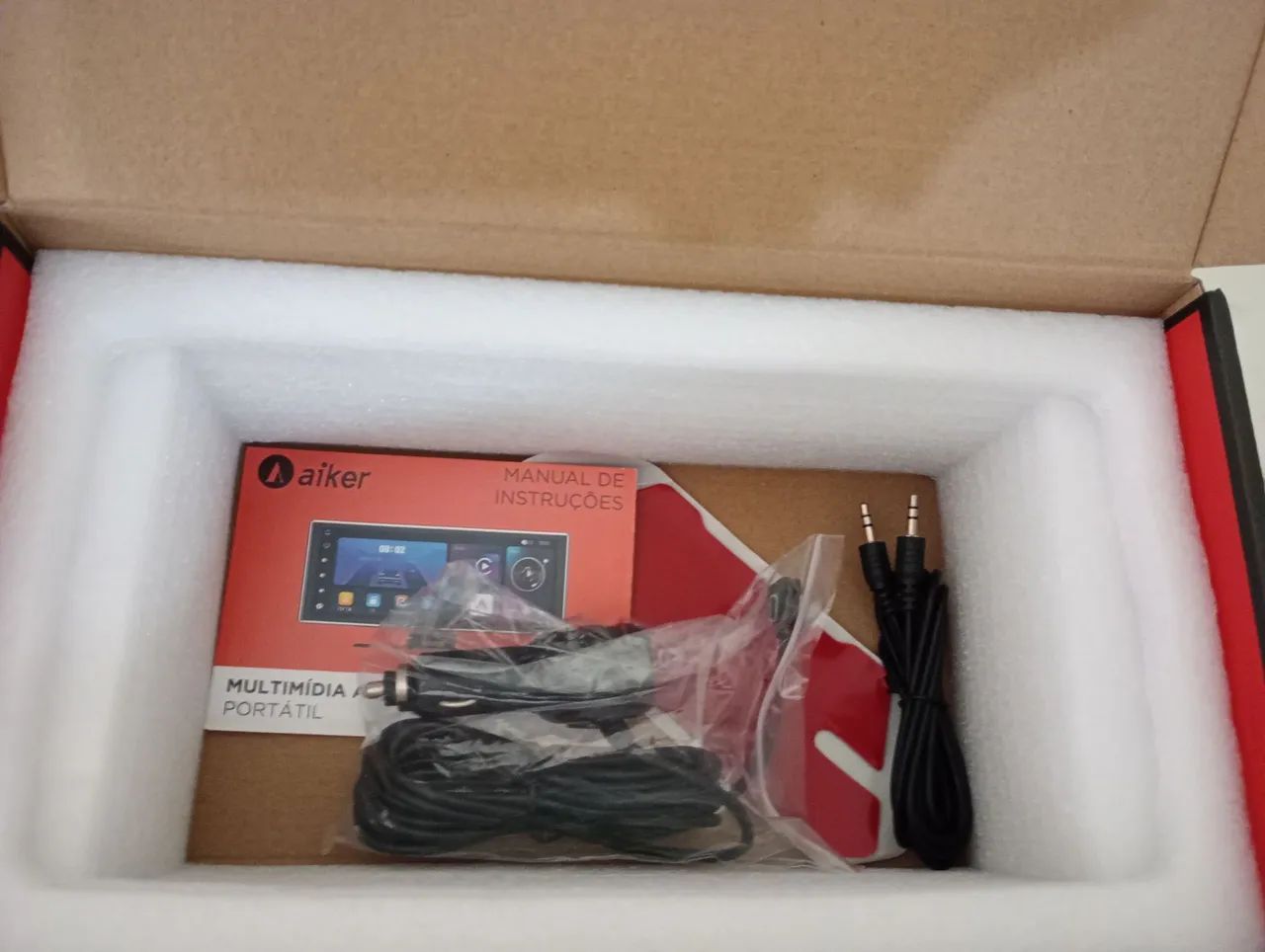 MULTIMÍDIA AUTOMOTIVA UNIVERSAL PORTÁTIL 11 POLEGADAS NOVA NA CAIXA  - Foto 5