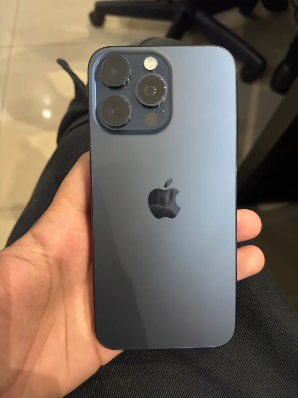 iPhone 15 pro max 256gb AZUL