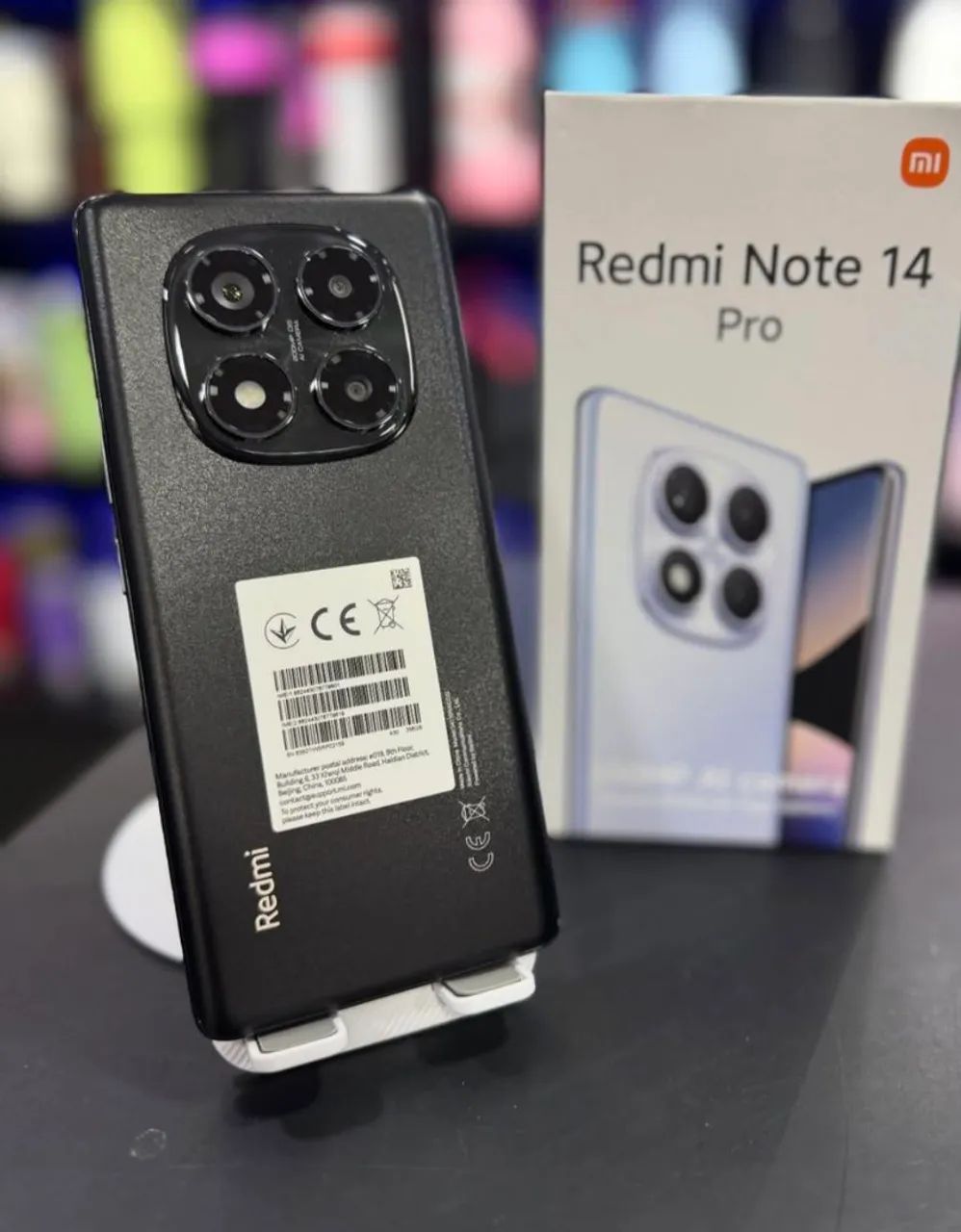 Note 14 Pro - 4G - 256/8 - preto - Versão Global promoção 