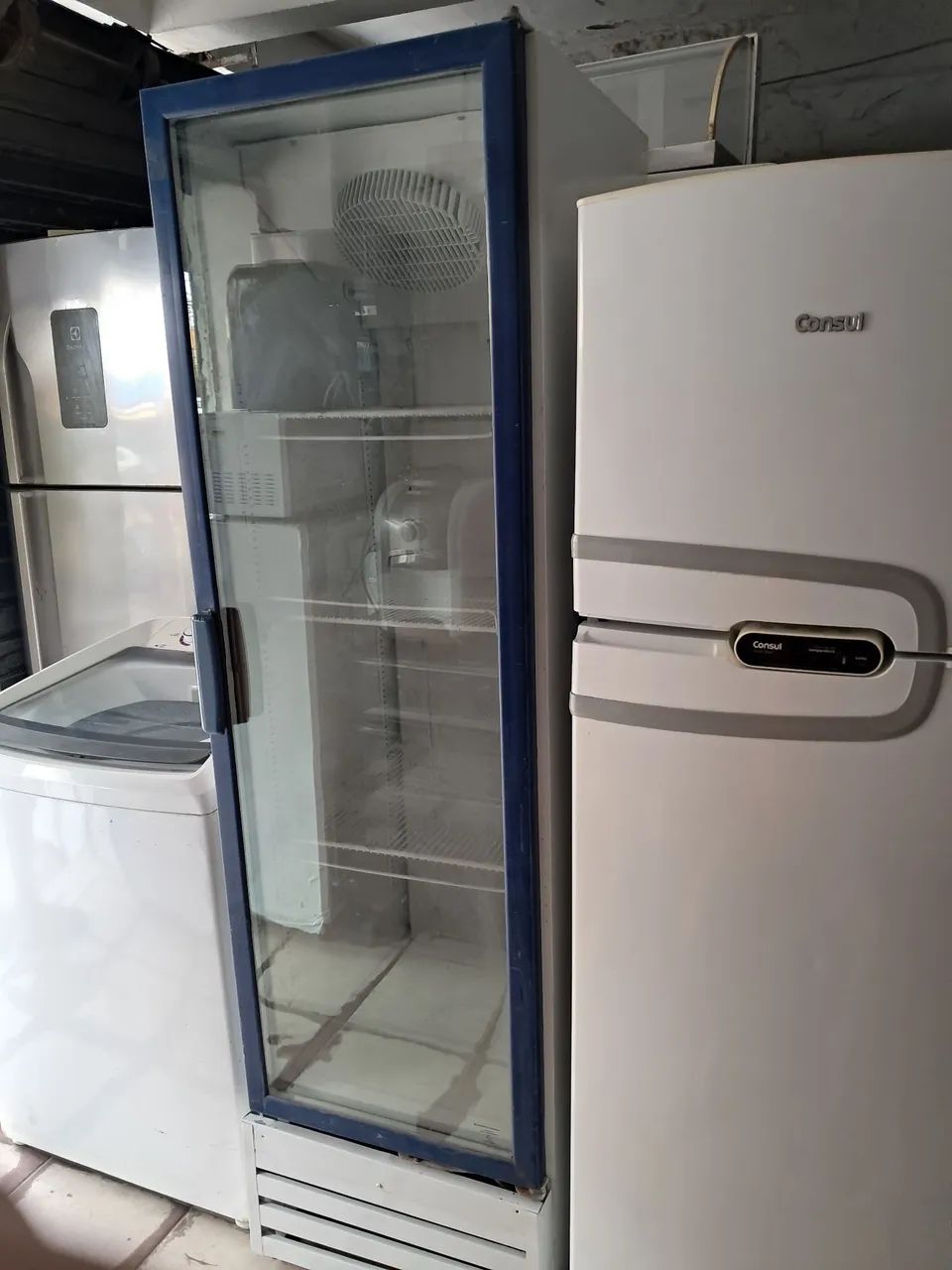 Freezer vertival vitrine 