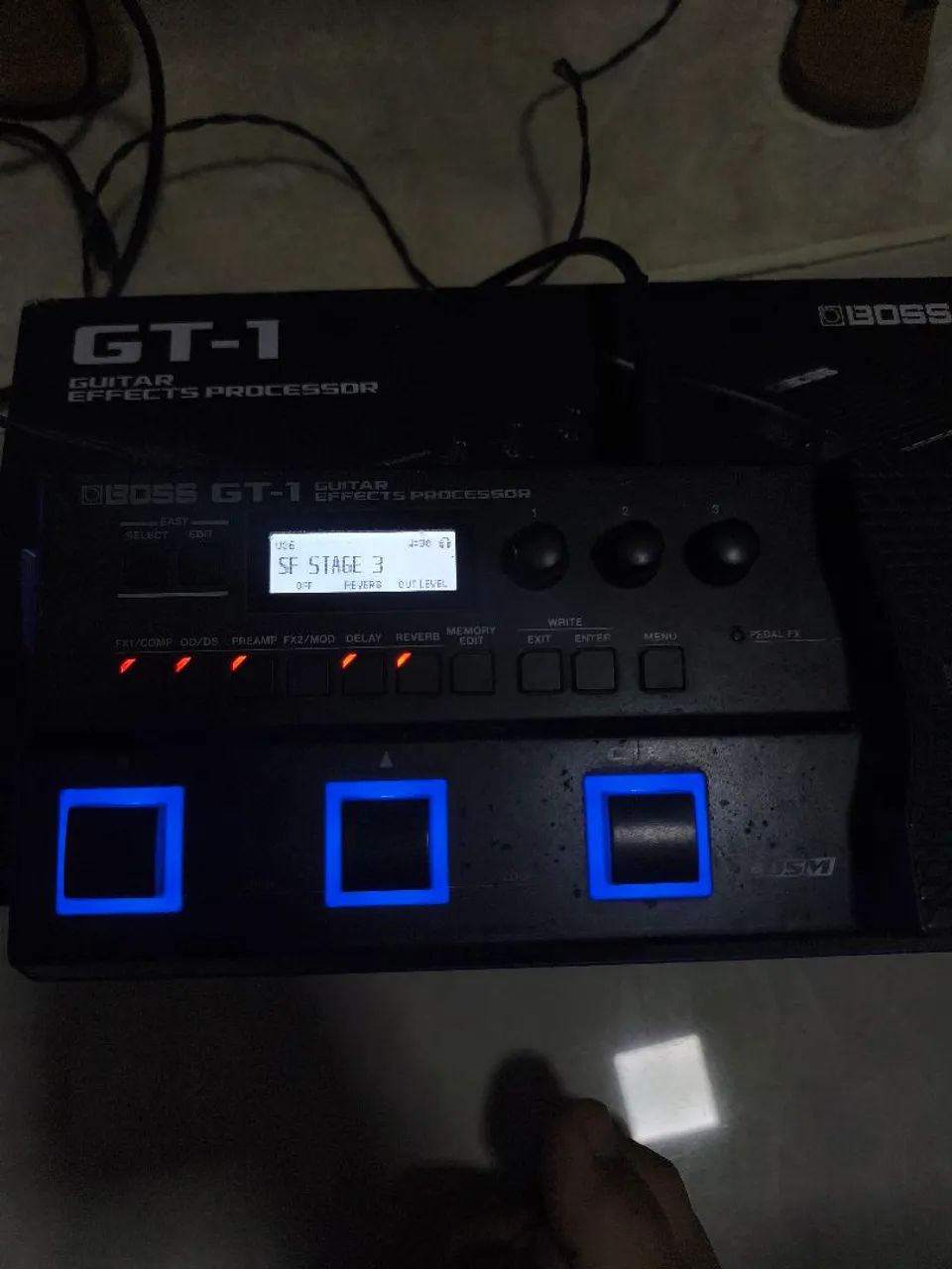 Pedaleira Boss gt1  - Foto 2