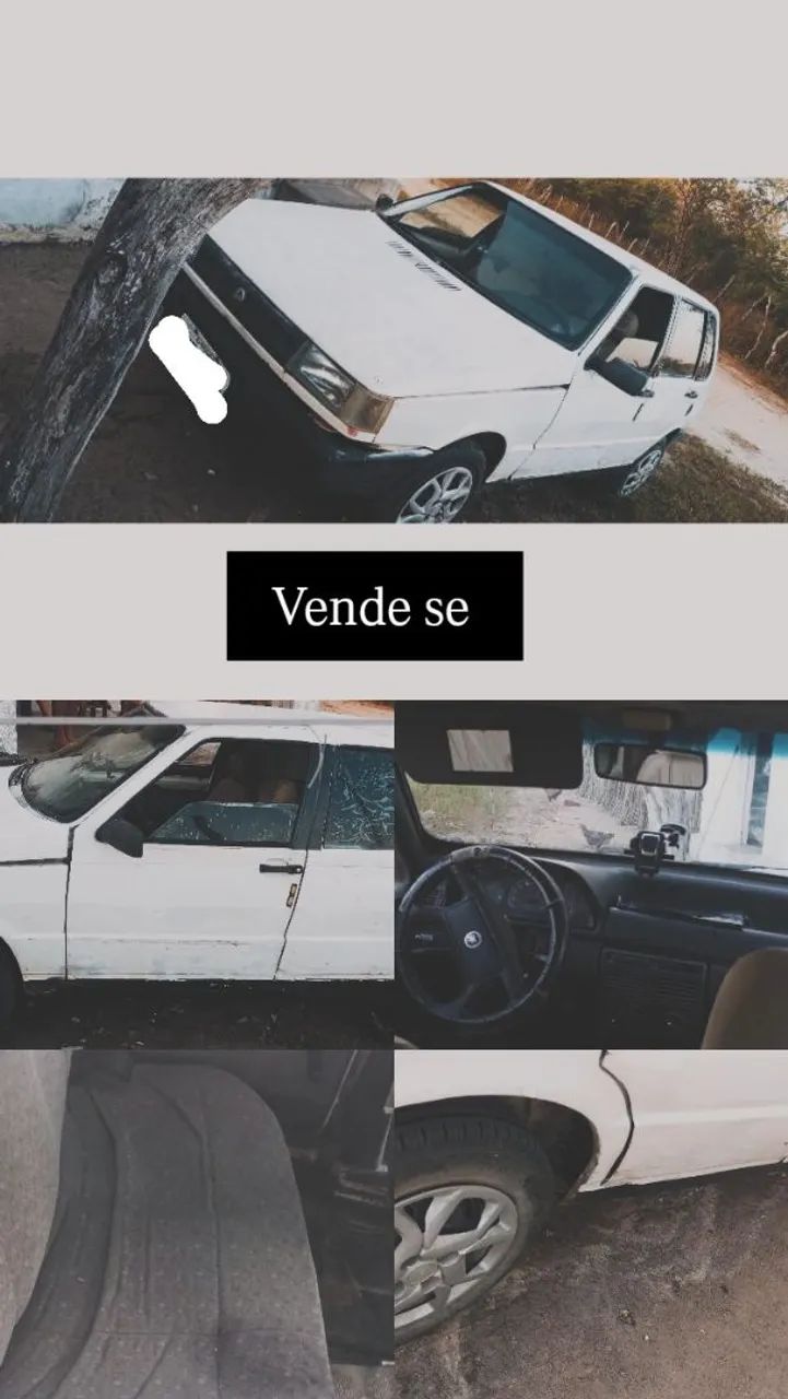 Fiat Uno Mille/ Mille EX/ Smart 4P (álcool) 1998