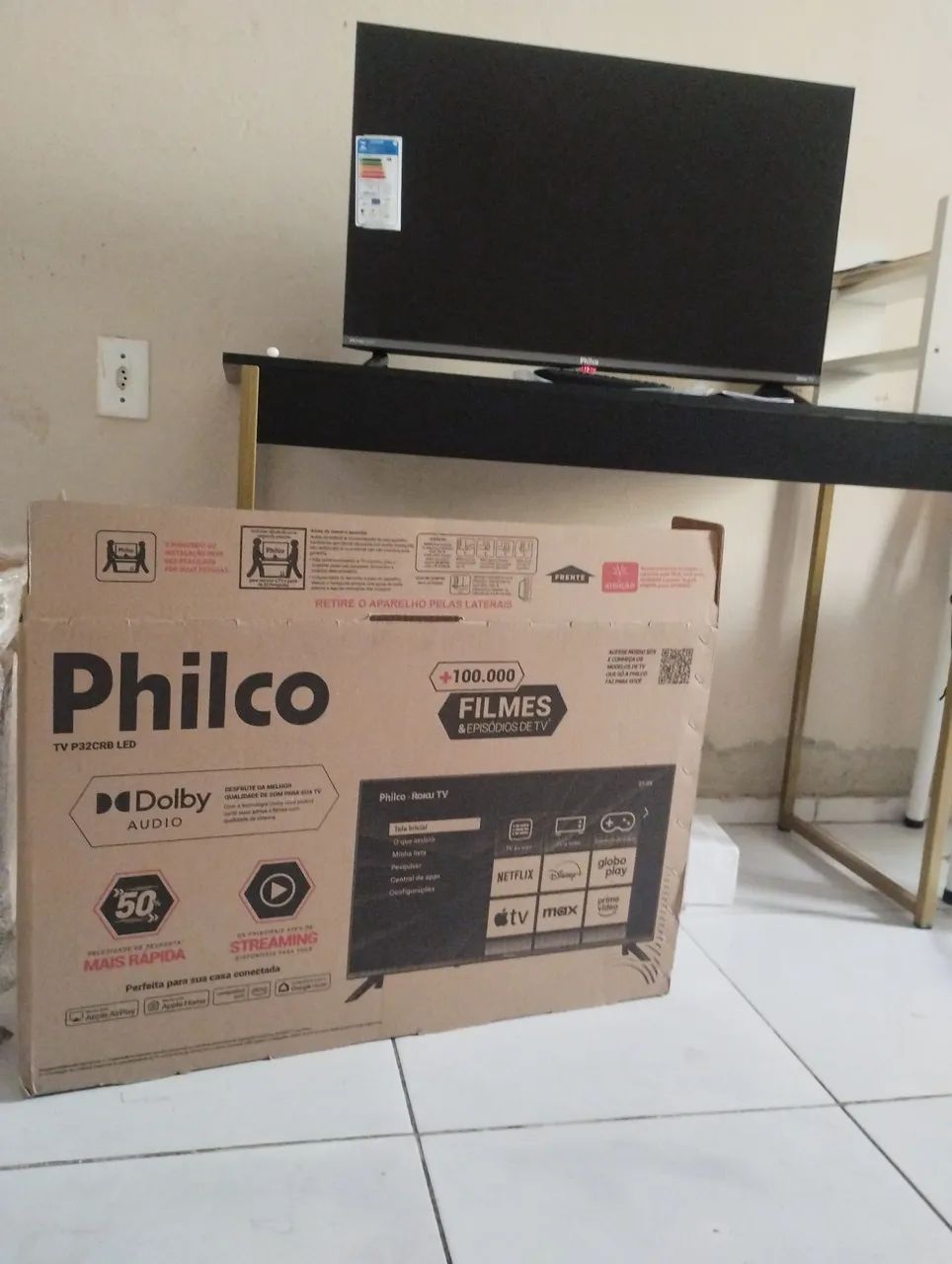 Tv Philco Roku 32 polegadas  - Foto 4