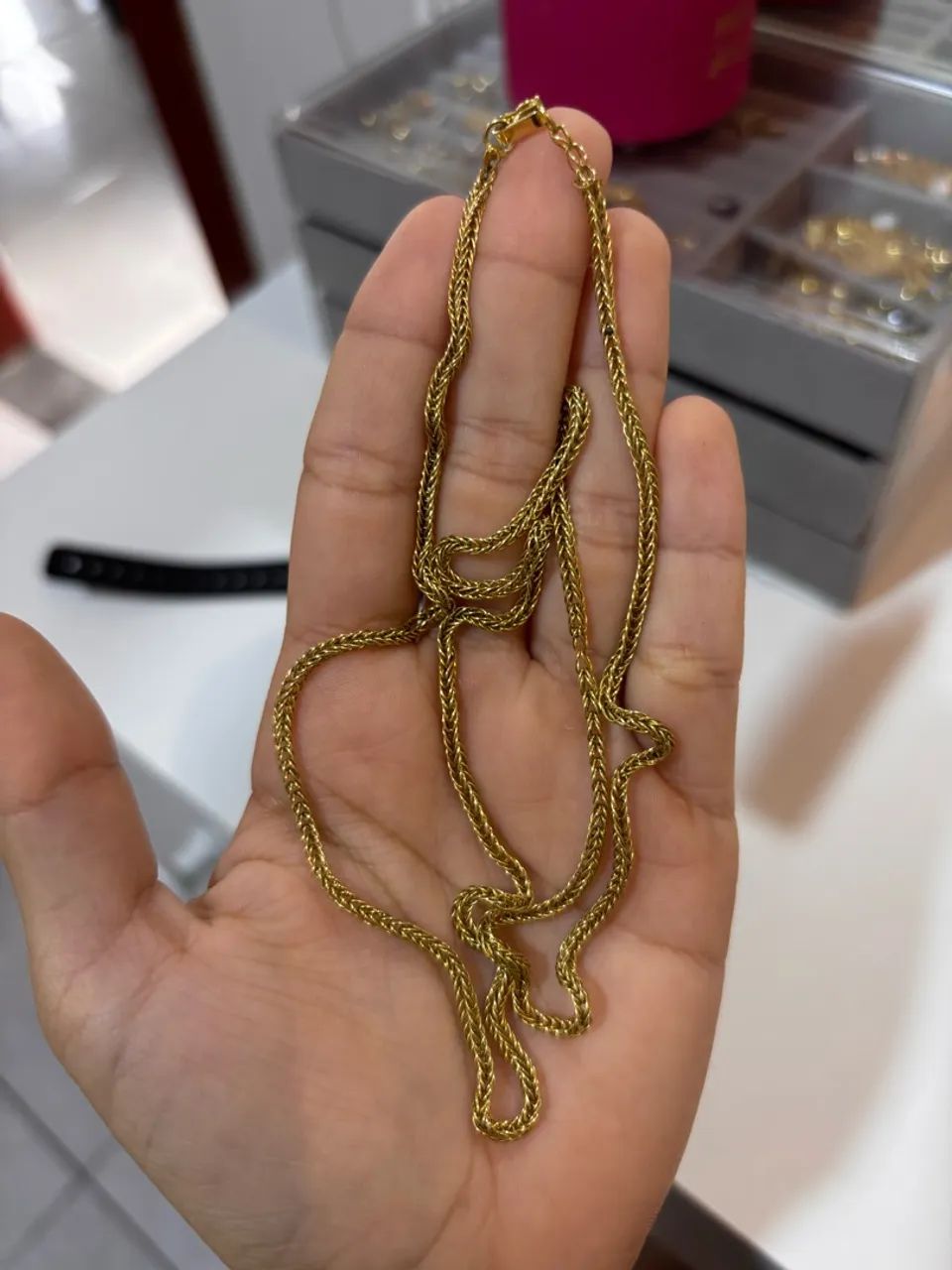 Cordão de ouro masculino  - Foto 2