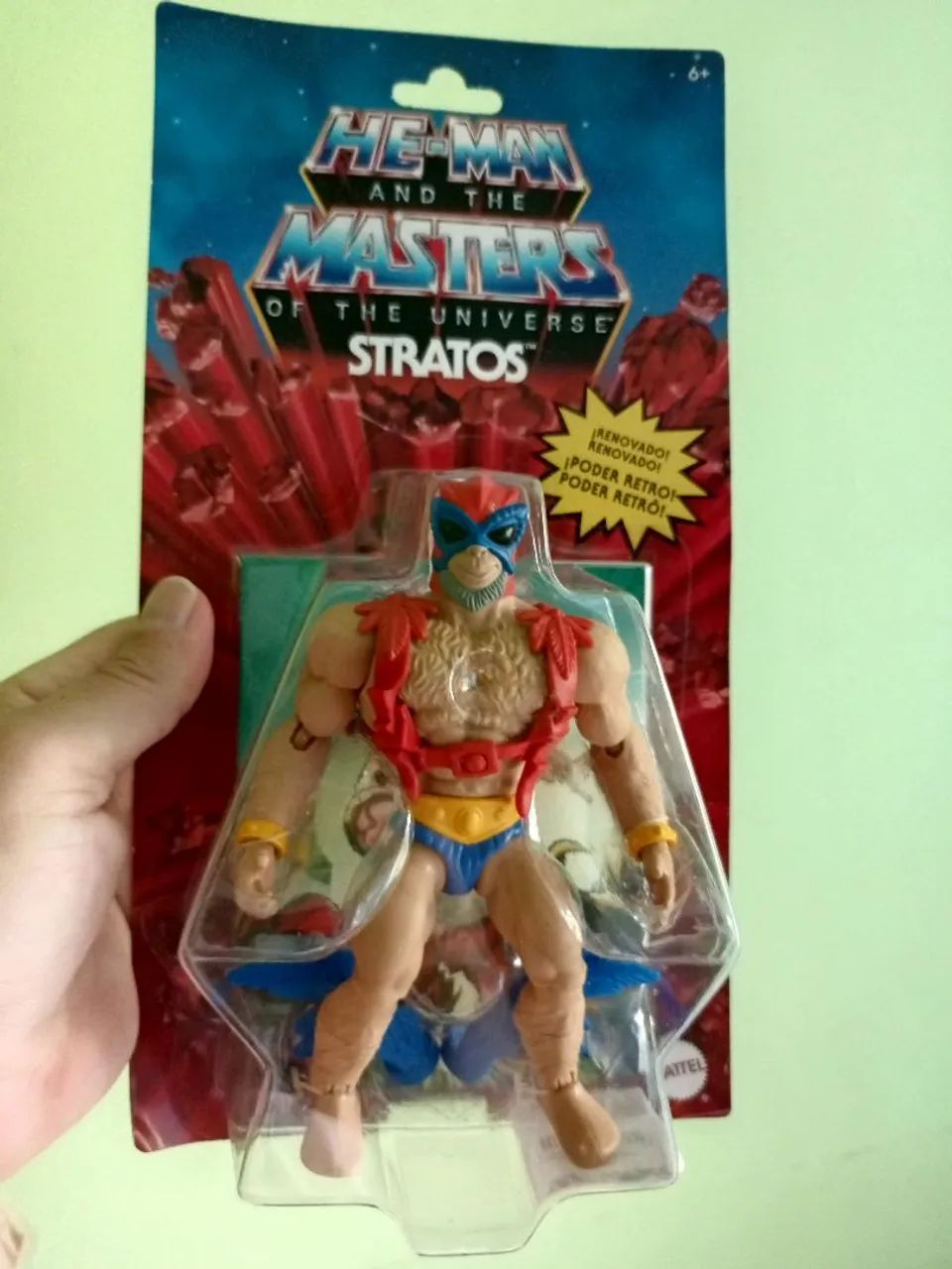 Boneco Stratos Mattel He Man 