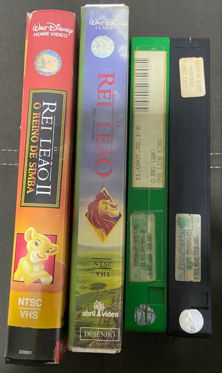 Fitas vídeo filme VHS o rei leão  - Foto 4