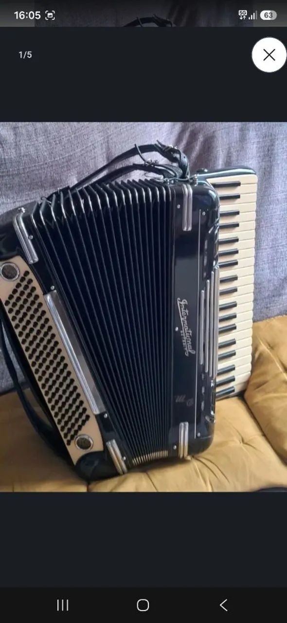 Acordeon 120 baixos - Foto 5
