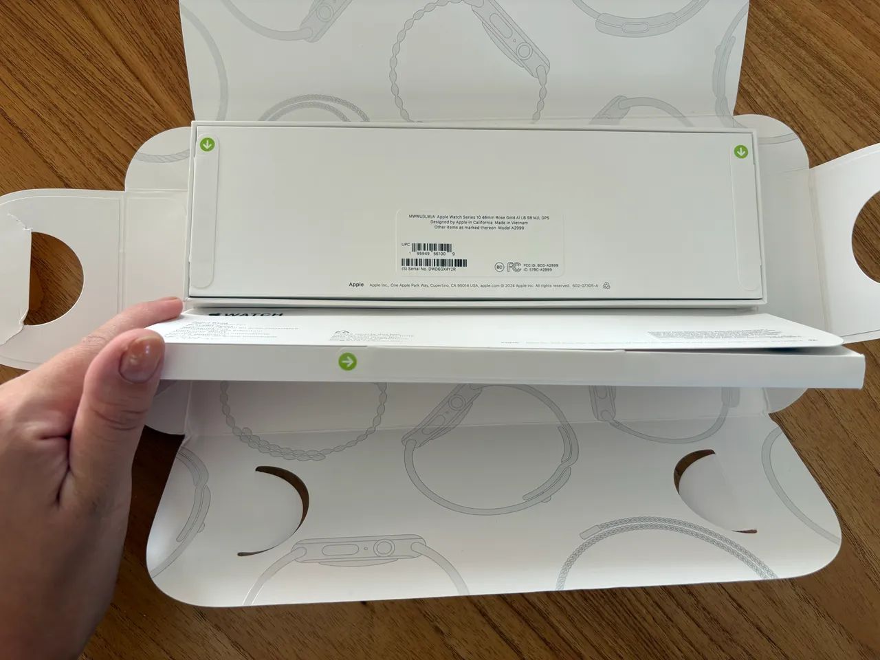 Apple Watch Series 10 46mm Rose Gold - Original Lacrado - Foto 5