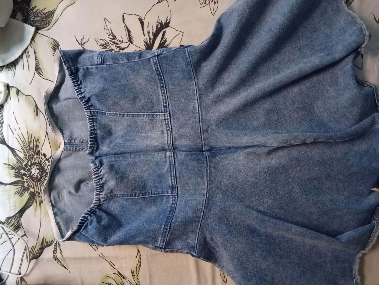 Vestido jeans curto  - Foto 3
