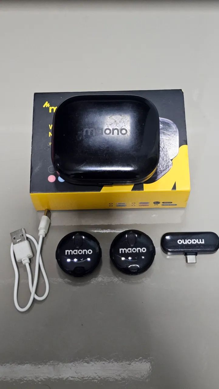 Microfone Duplo MAONO