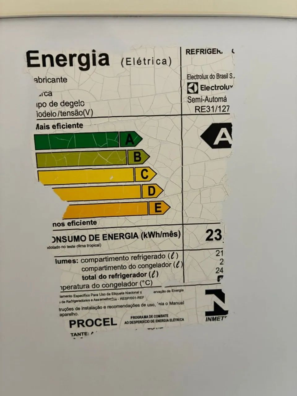 Geladeira Eletrolux funcionando perfeitamente - Foto 2