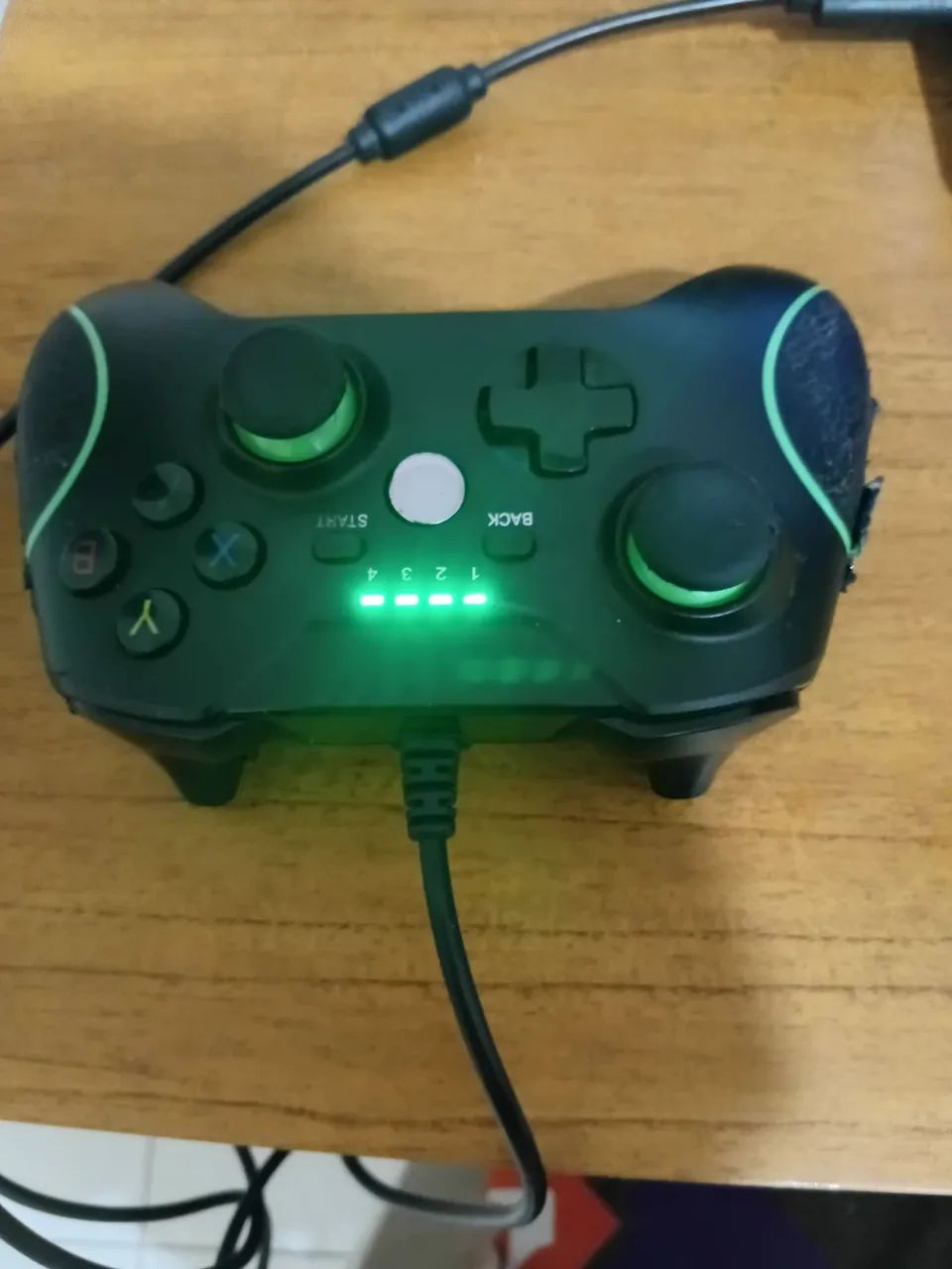 Controle Joystick Verde 