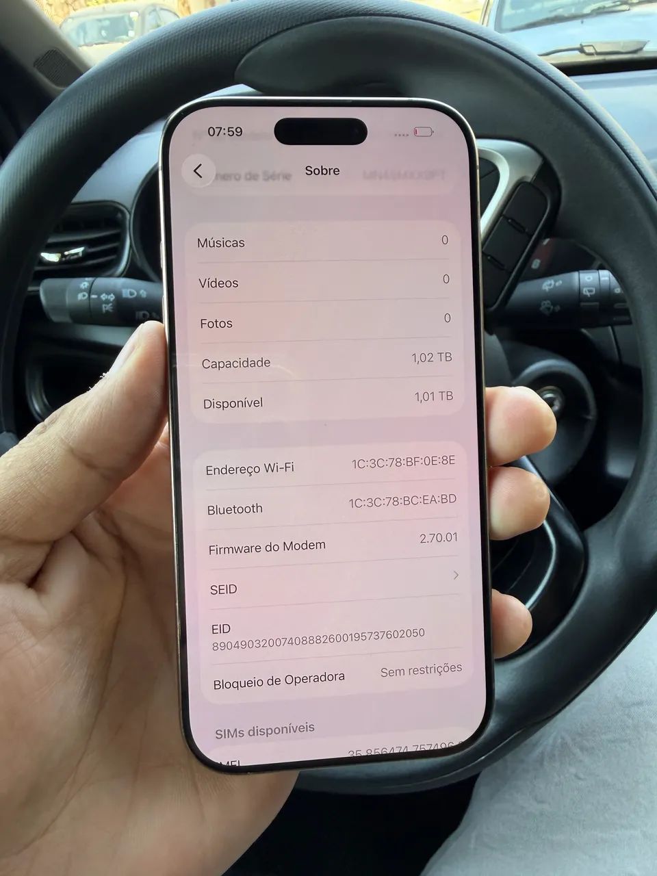 iPhone 16 PRO 1tb ZERO! Nunca aberto! - Foto 5