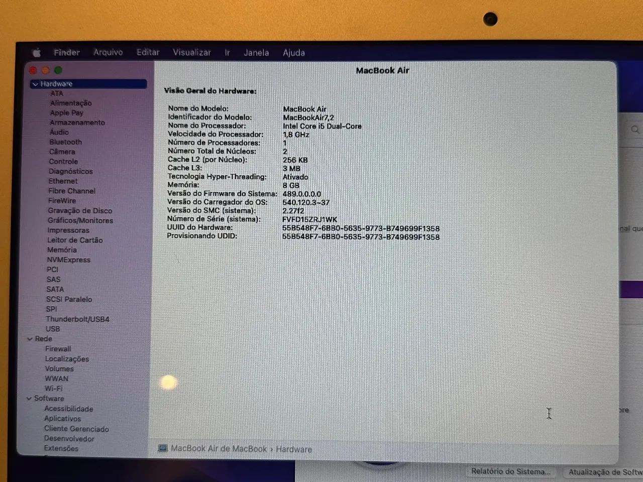 MacBook Air 13 2020 1 Tera - Foto 3