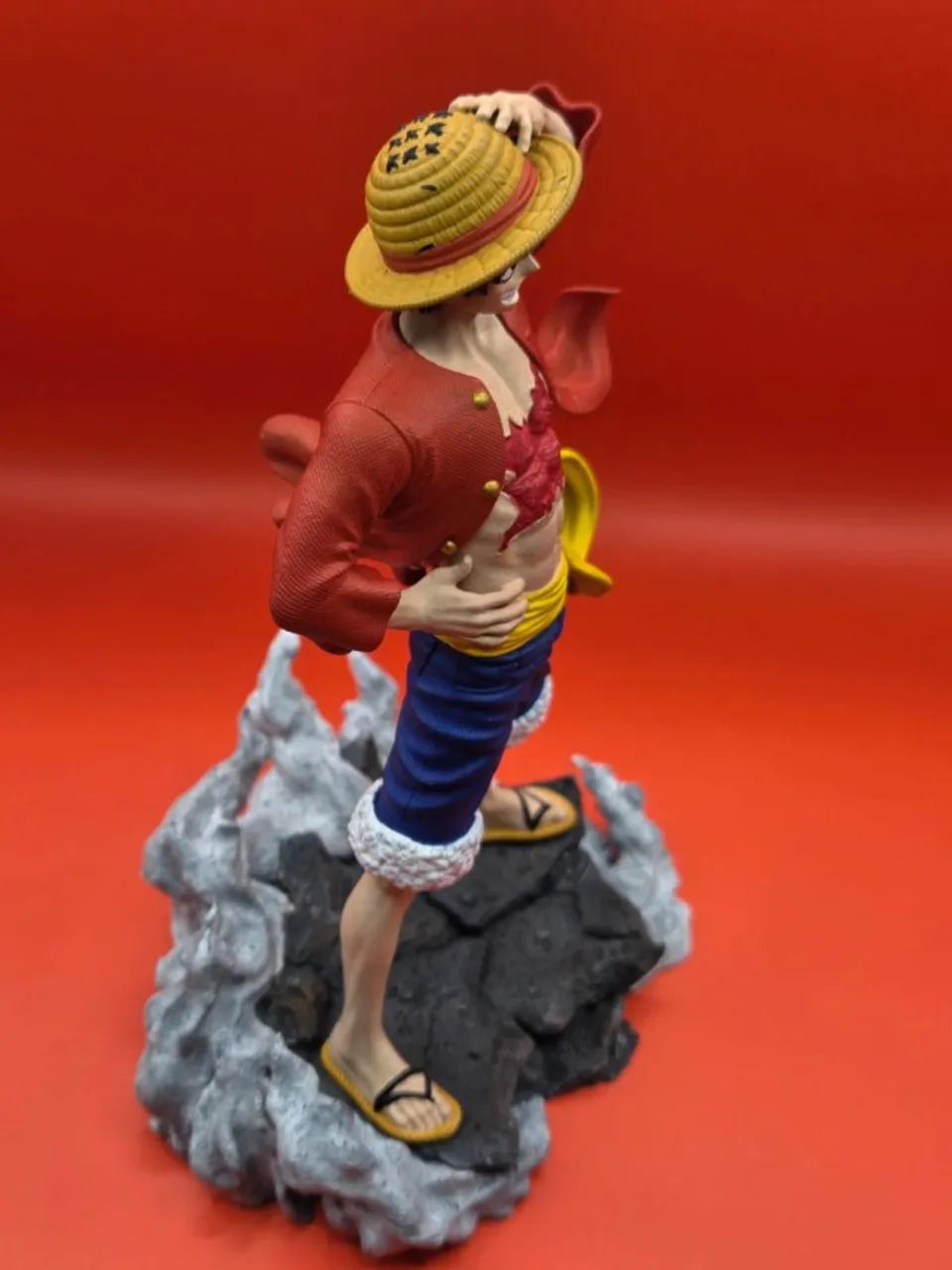 Monkey D. Luffy One Piece Colecionaveis Anine Boneco Action figure - Foto 4