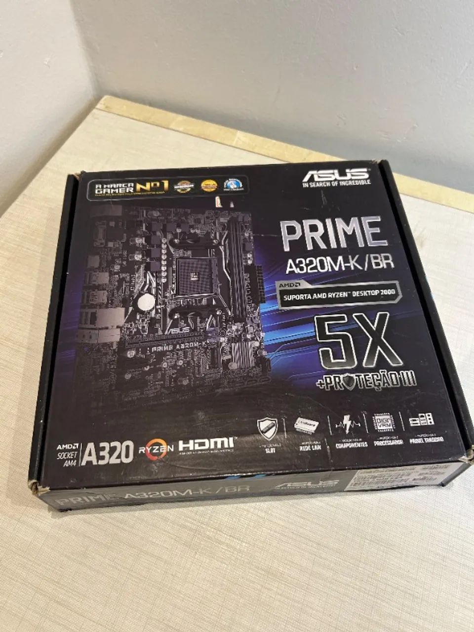 Placa ASUS a320m-k/br | APENAS A PLACA - Foto 2