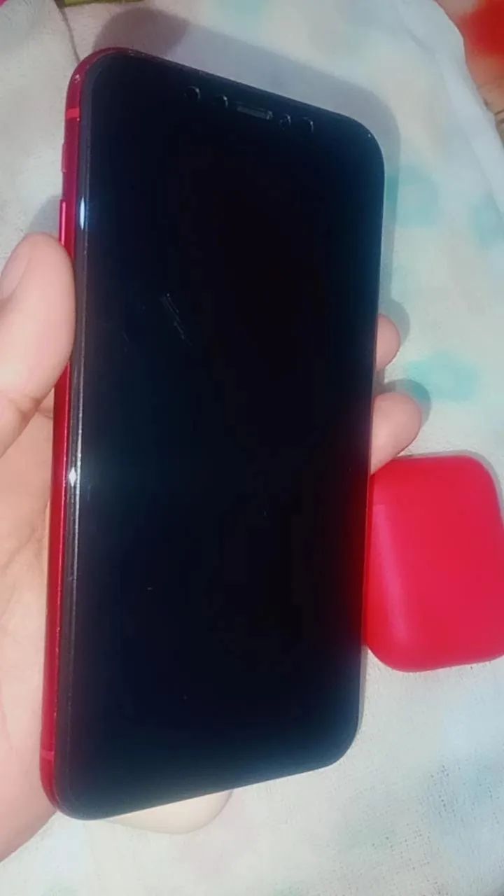 iPhone 11 vermelho 64gb $980 - Foto 3