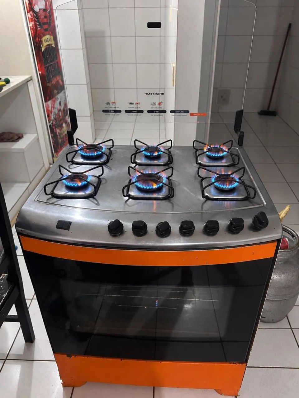 Fogão 6 bocas 