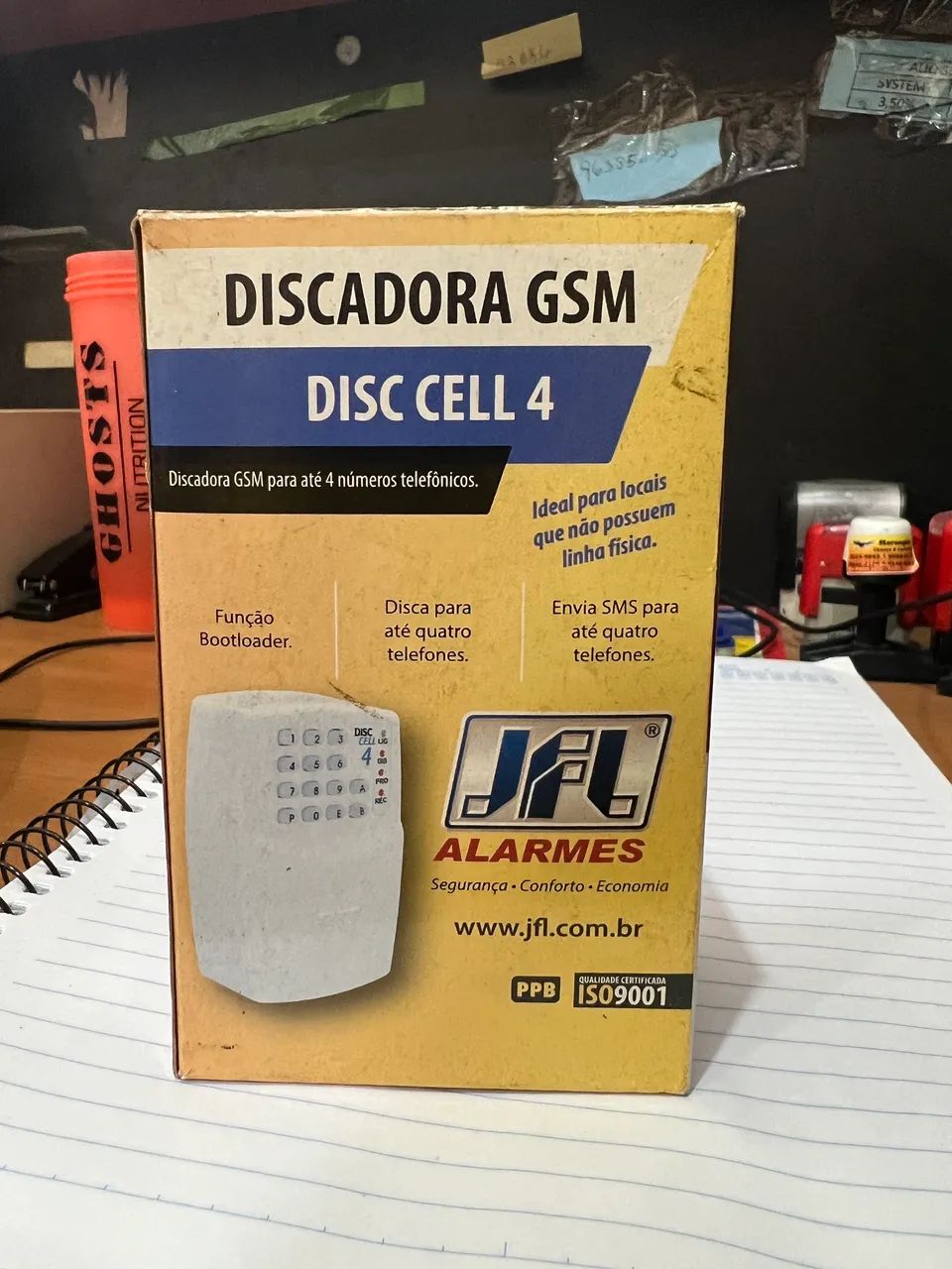 Discadora GSM para até 4 números telefonicos