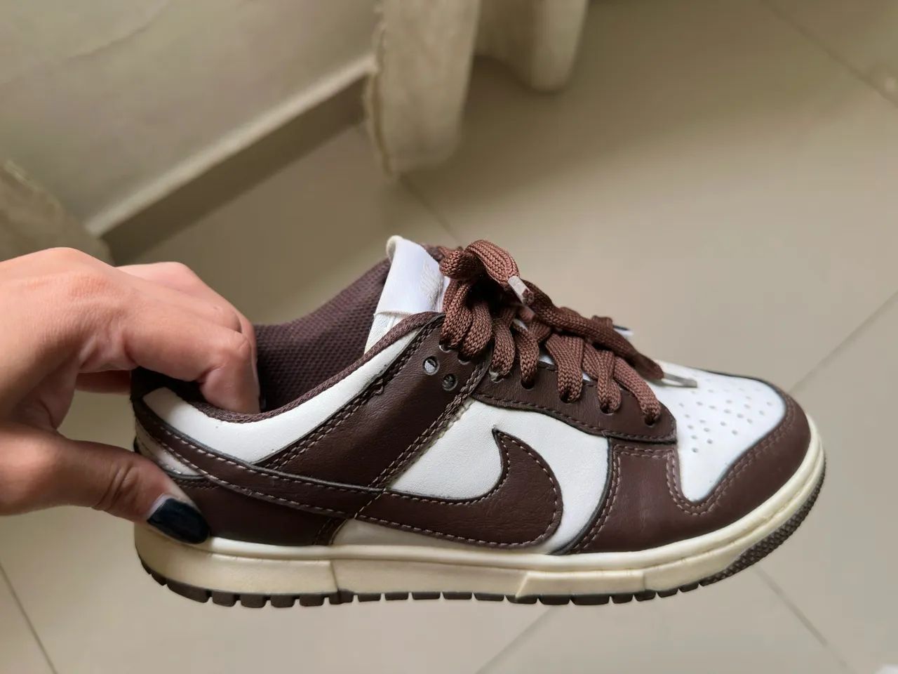 Tênis Dunk Low - Tamanho 35 - Foto 2