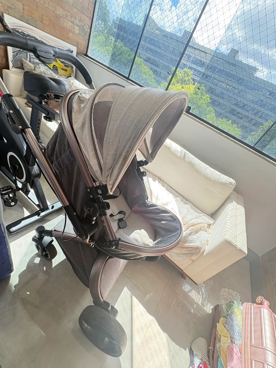 Carrinho de bebê Vulkan 360° Rose - Foto 2