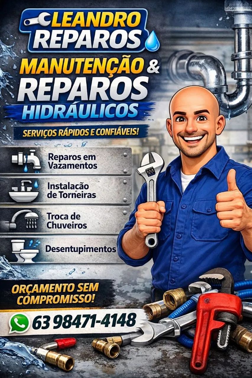Reparos hidráulicos