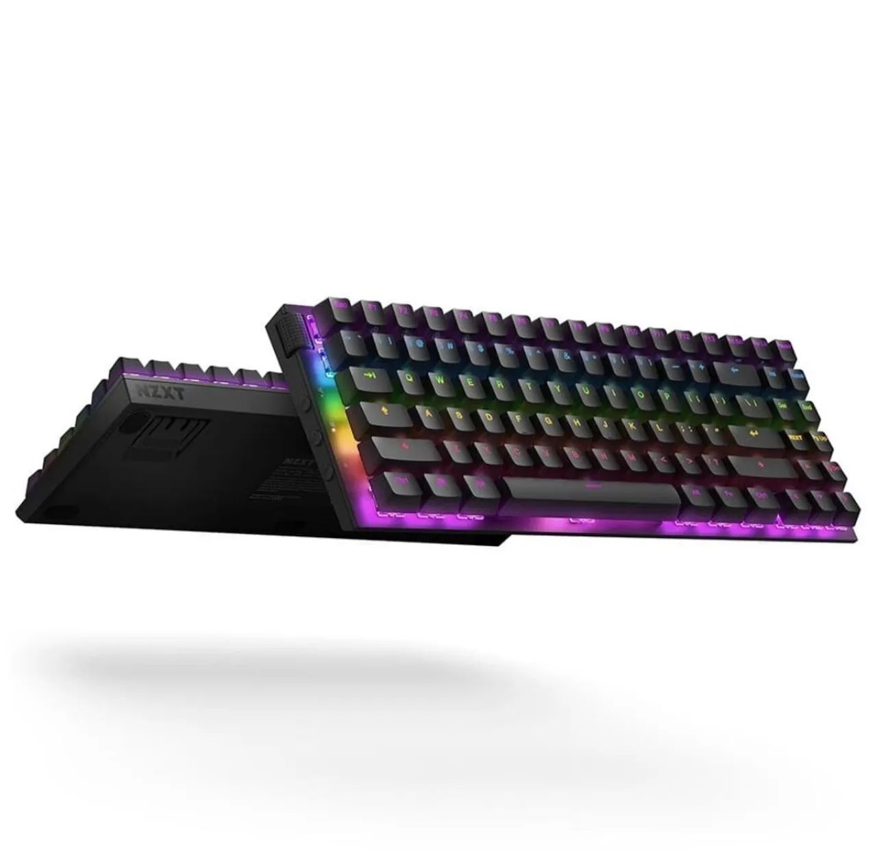 Teclado Gamer Óptico NZXT Function 2 Mini TKL - Preto (Novo) - Foto 4
