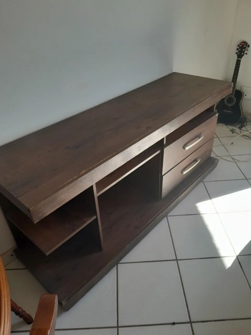 RACK PARA TELEVISÃO COM GAVETAS 