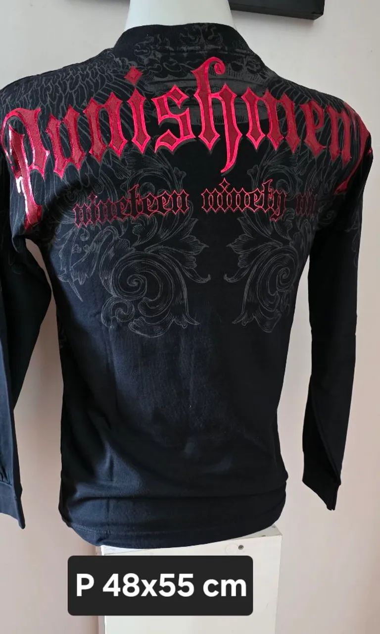 Camisa MMA punishment P original anos 2000