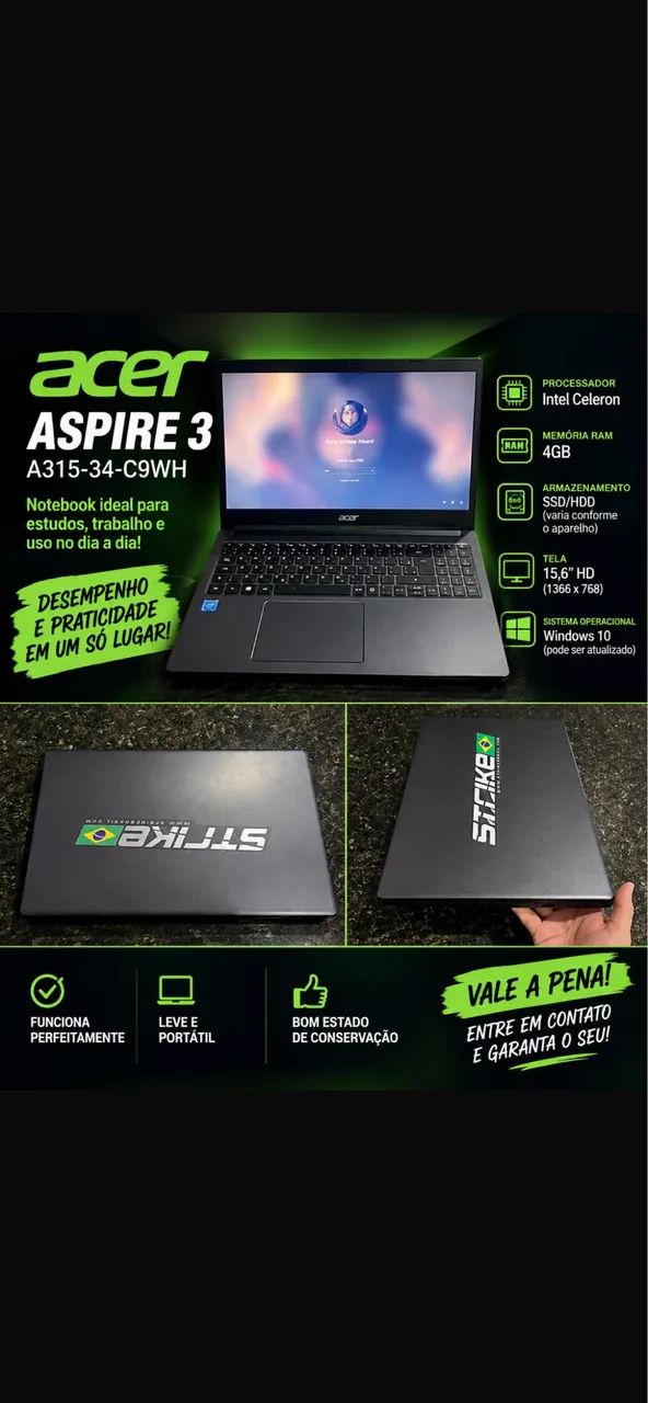 acer ASPIRE 3 A315-34-C9WH