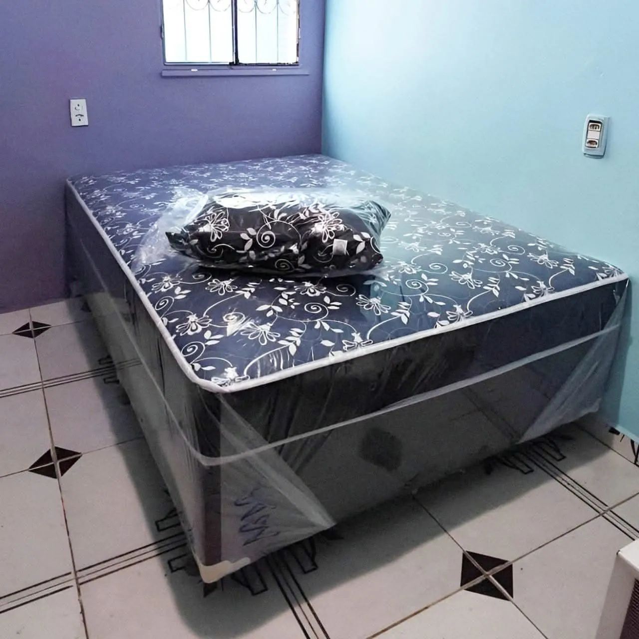 Cama Box Casal Espuma 7 cm - Foto 5