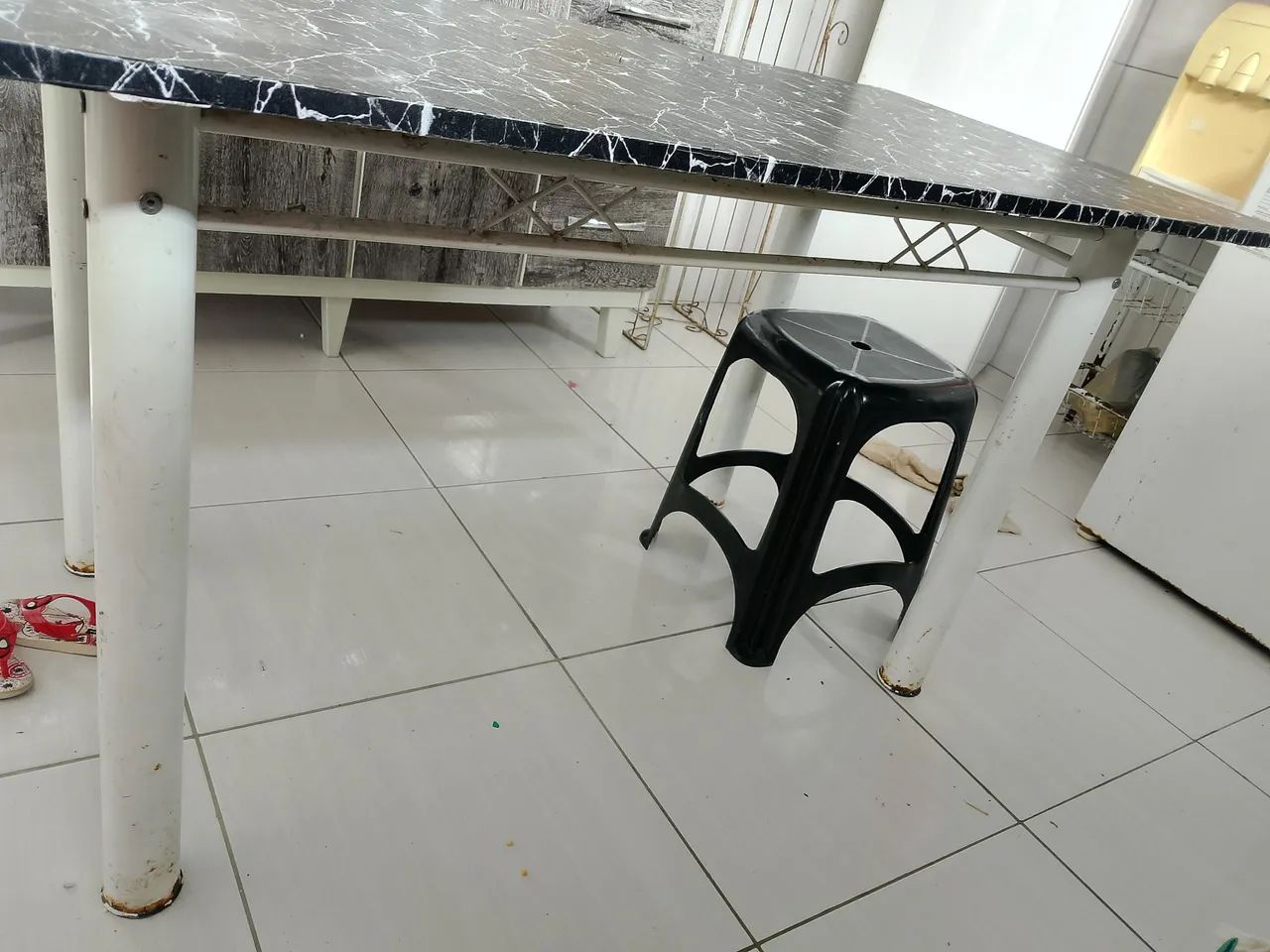 Mesa de mármore pra vender - Foto 3