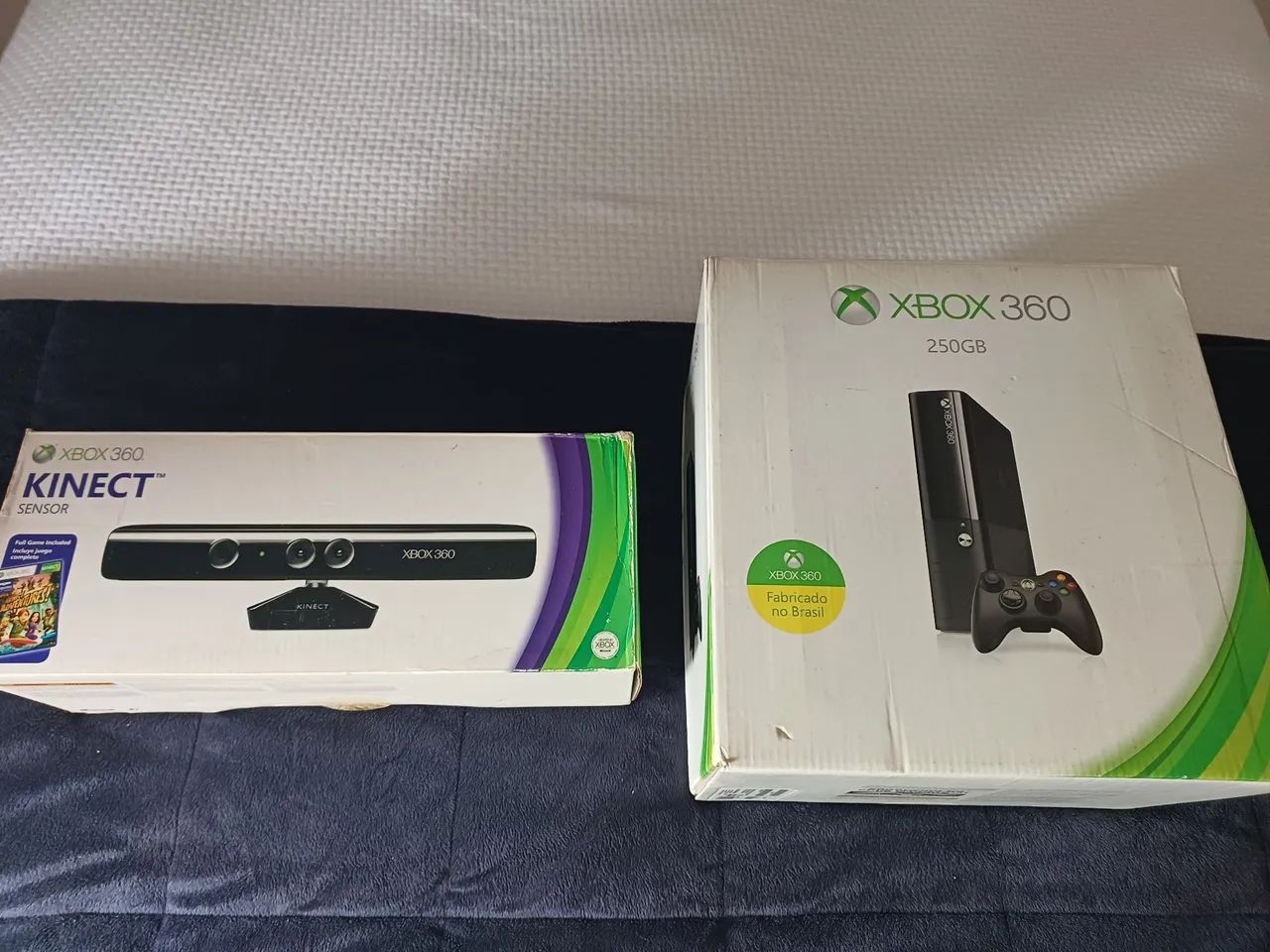 Xbox 360 novo 250GB + Kinect - Consoles de Vídeo Game - Kobrasol