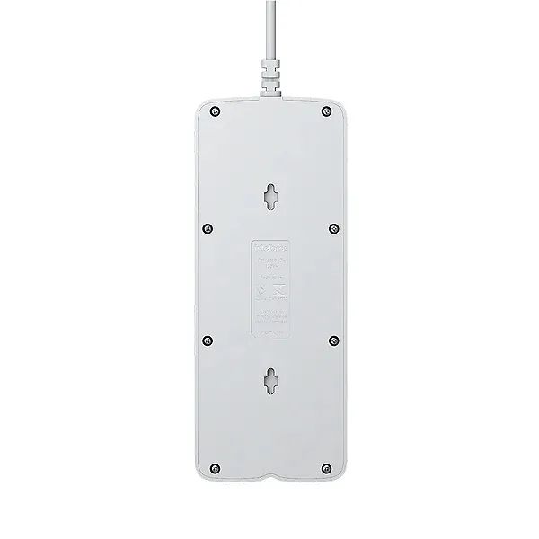 Protetor Eletrônico 8 Tomadas Bivolt com Chave Inteligente Sem Fusivel Branco - Intelbras  - Foto 5