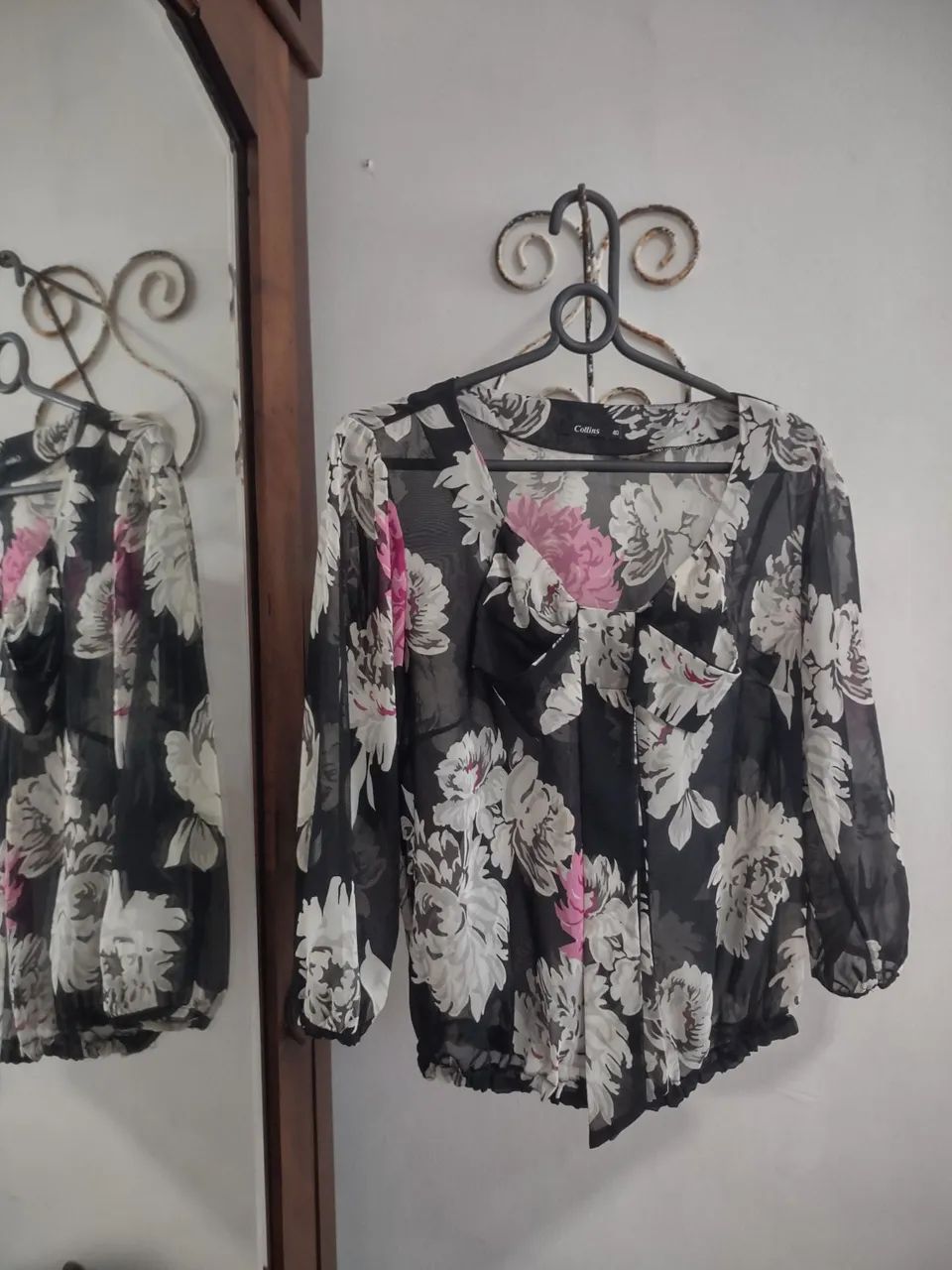 Blusa de chifon - Foto 4