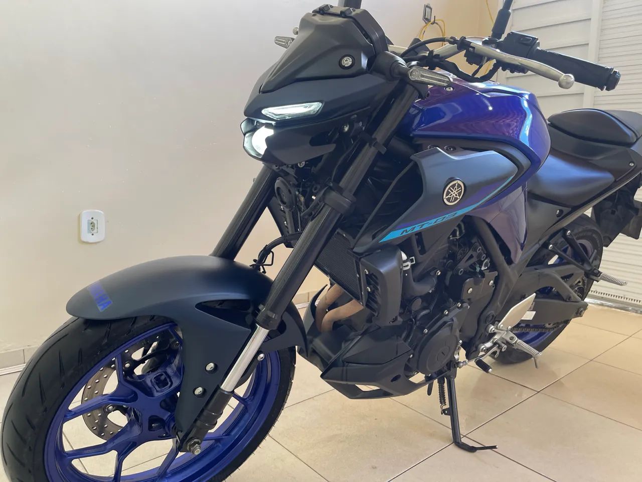 Yamaha MT-03 ABS 2023/2024 - Azul - Foto 3