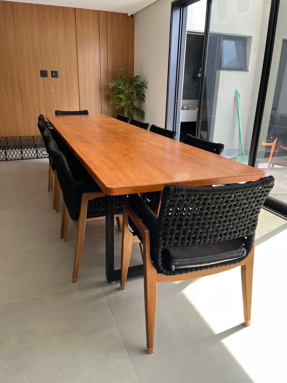 Mesa 3 metros madeira nobre - Foto 3