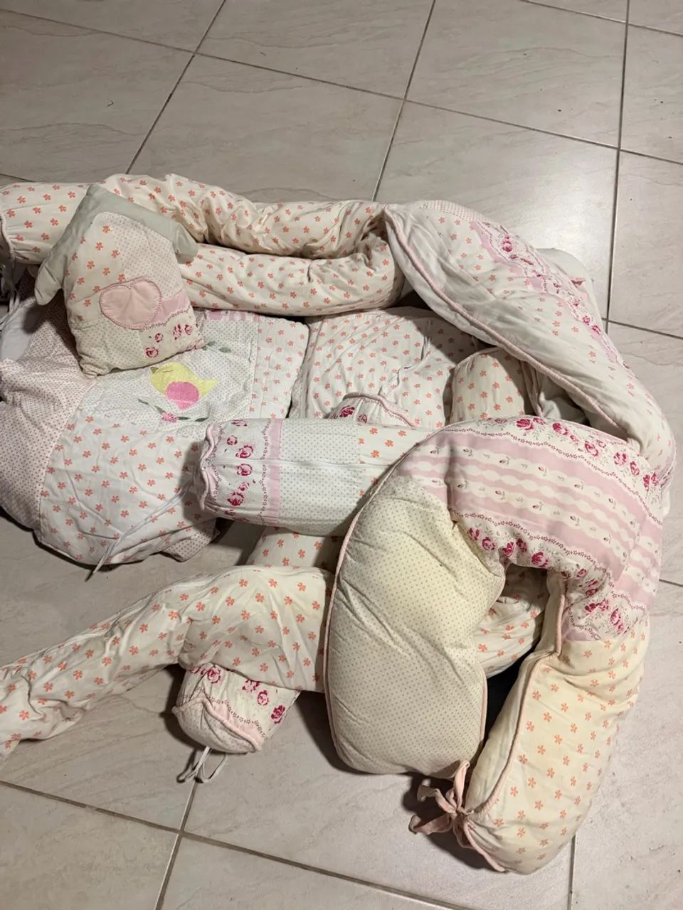Enxoval de berço e cama - Foto 3