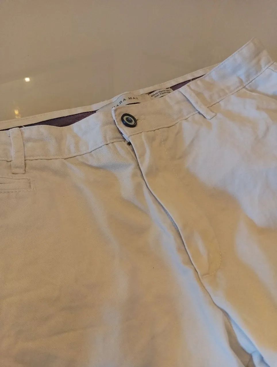 Bermuda masculina Zara - Foto 4
