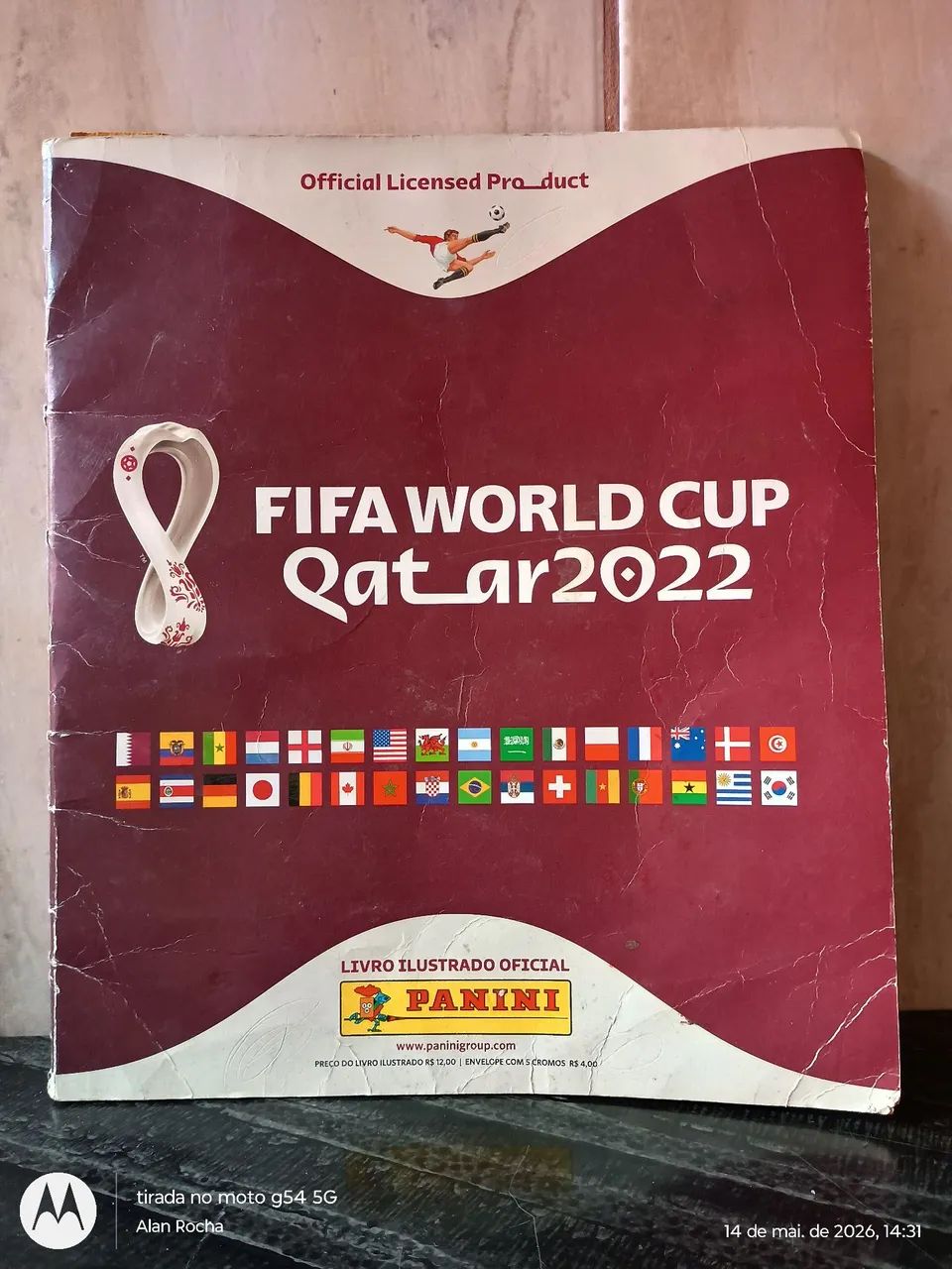 Álbum de figurinhas de futebol  - Foto 3
