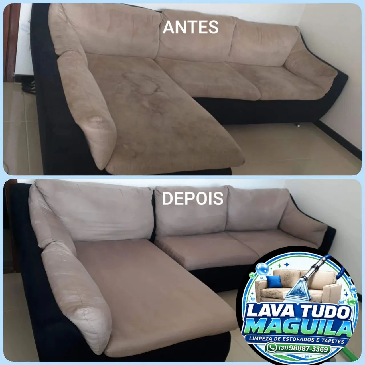 Limpeza de Estofados e Tapetes - Foto 5